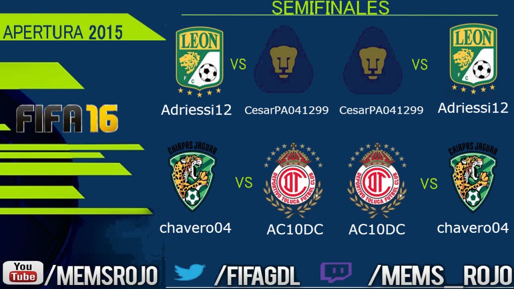 Partidos de Semifinales