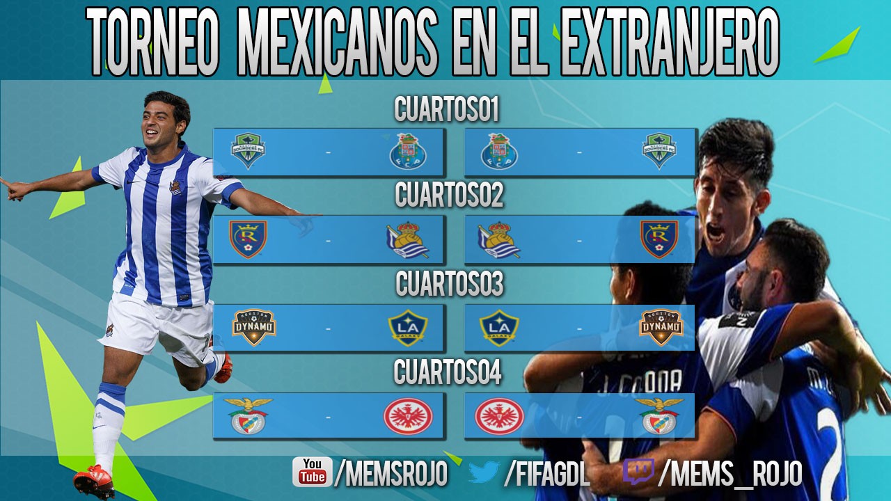 FIFA16 Cuartos Torneo Mexicanos en el Extranjero XboxOne