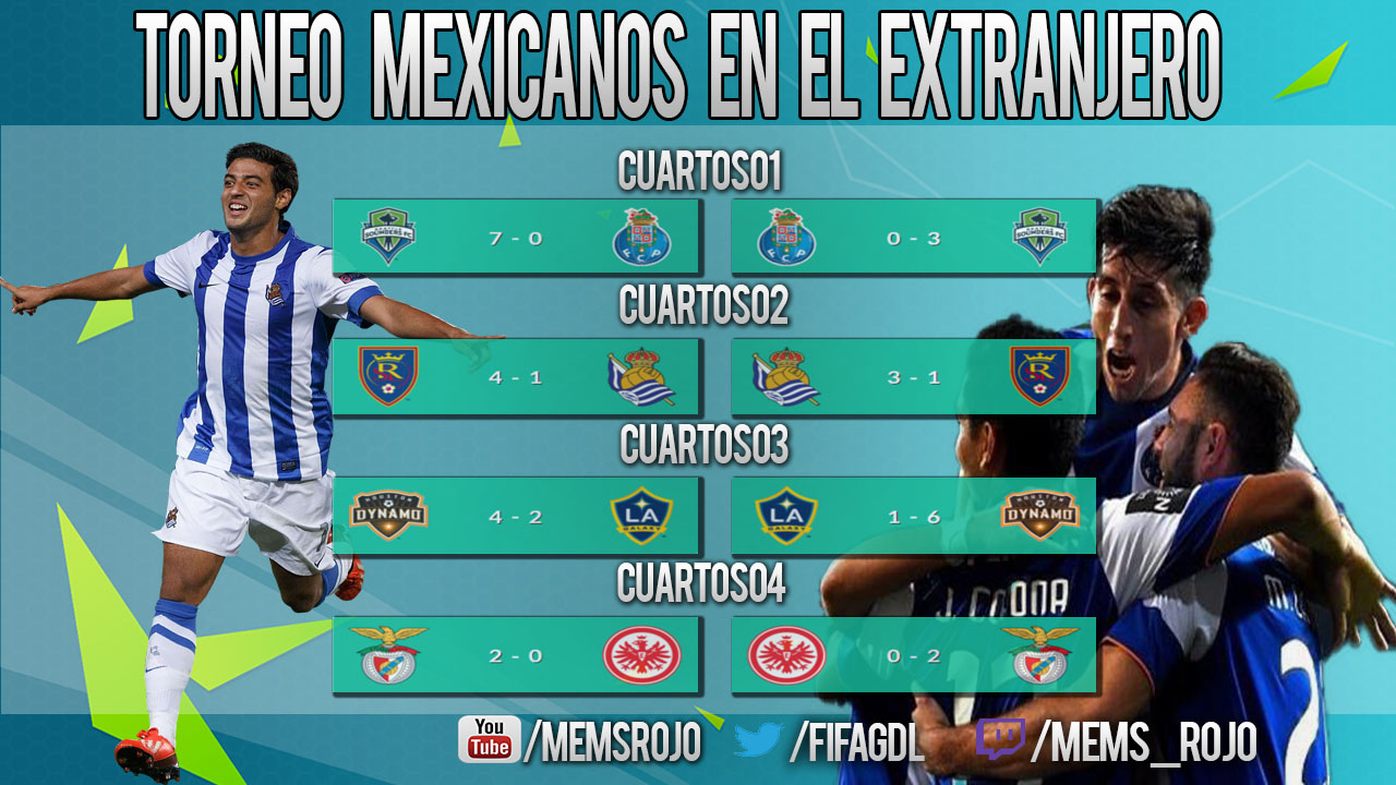 FIFA16 Semifinales Torneo Mexicanos en el Extranjero XboxOne
