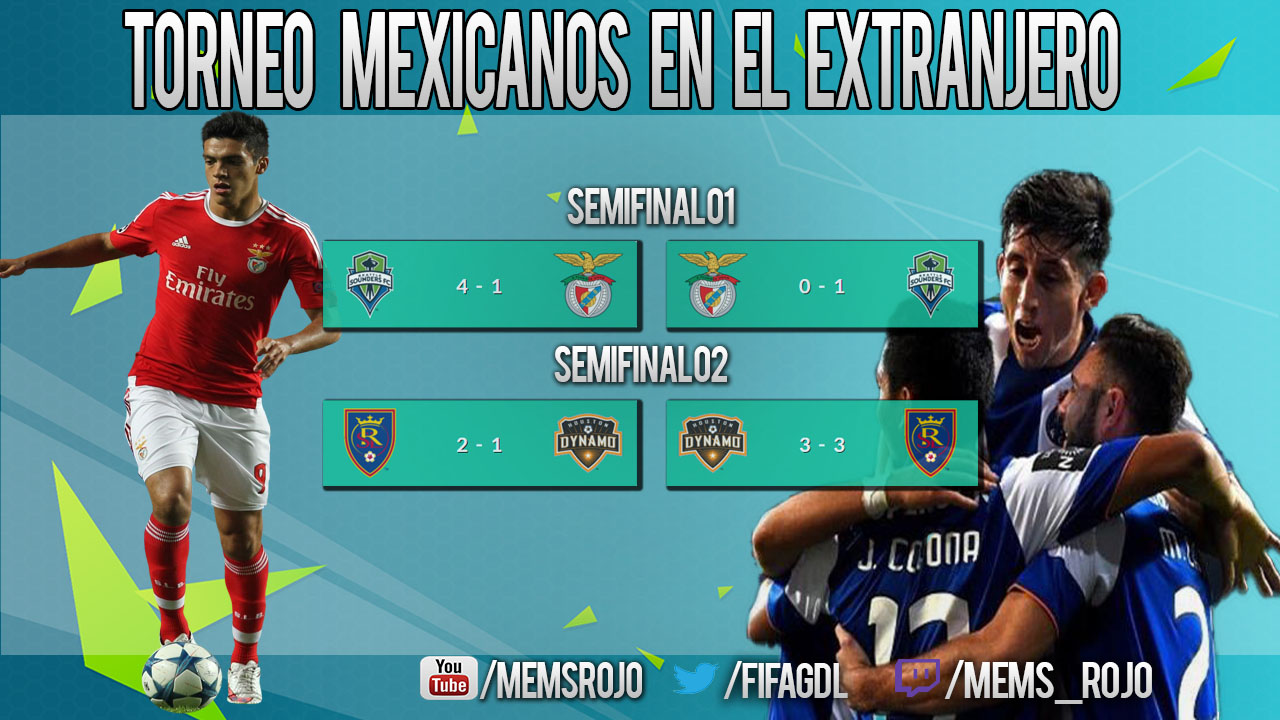FIFA16 Final Torneo Mexicanos en el Extranjero XboxOne