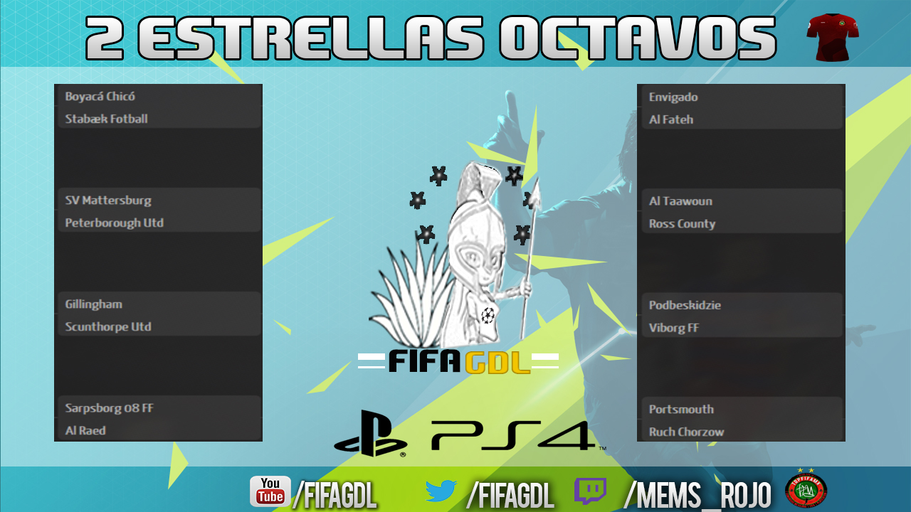 FIFA16 - PS4-Octavos-Partidos