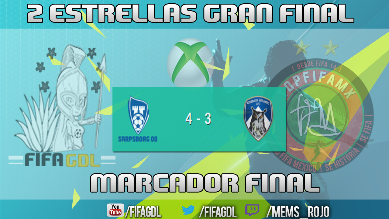 TORNEO 2 ESTRELLAS XBOXONE – CAMPEON TORNEO 2 ESTRELLAS XBOXONE – CAMPEON