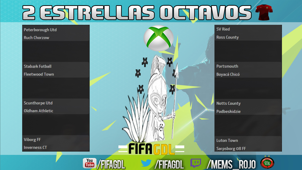 FIFA16 - Xbox-Octavos-Partidos