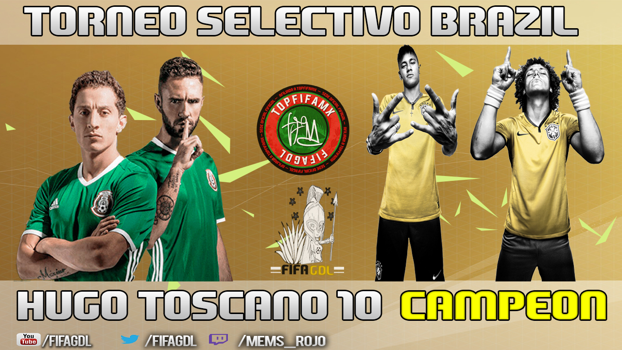 FIFA16 - SelectivoBrazil- CAMPEON