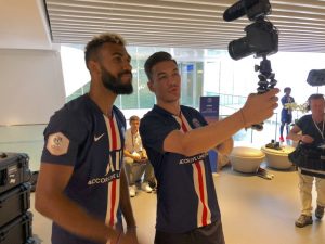 EASports visita al PSG