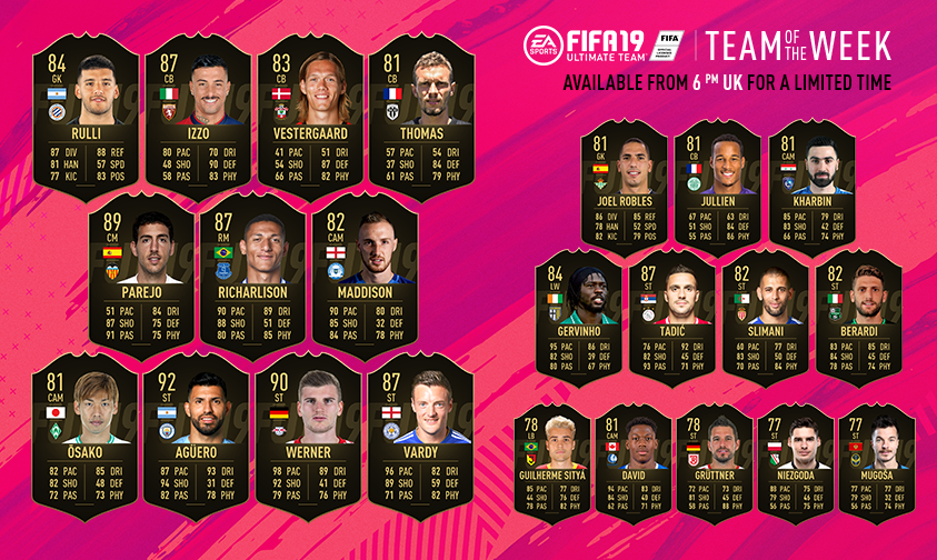 FIFA19 TOTW 45