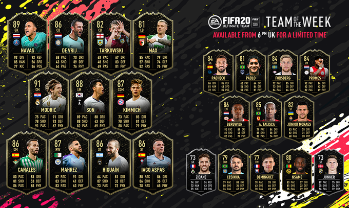 TOTW11 FIFA20
