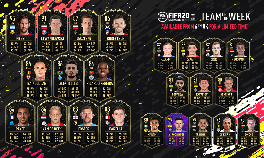 FIFA20 TOTW9