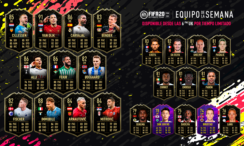 TOTW12 FIFA20