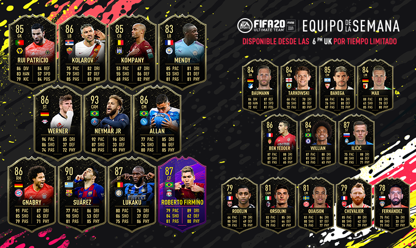 TOTW15 FIFA20