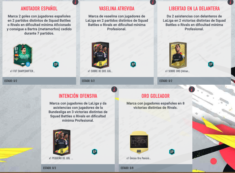 Bartra Objetivos ShapeShifters