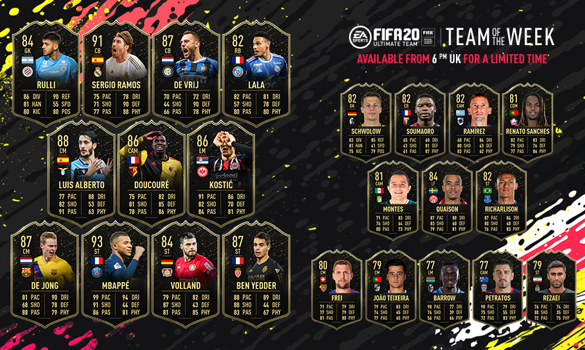 TOTW22 FIFA20