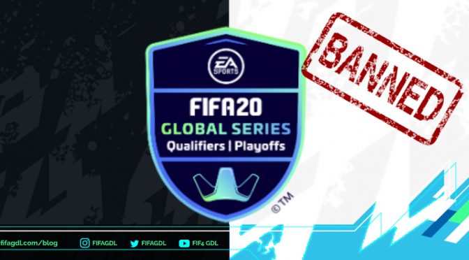 FIFA20 ANUNCIO DISCIPLINARIO – JUGADORES BANEADOS