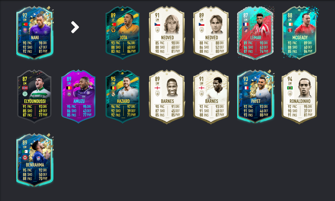 FIFA20 NANI TOTSSF Similares