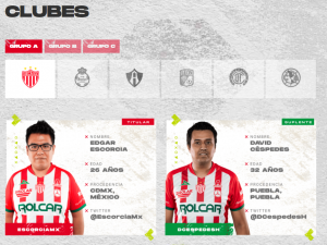 FIFA21 eLigaMx Necaxa