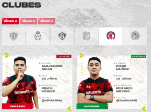 FIFA21 eLigaMx Toluca
