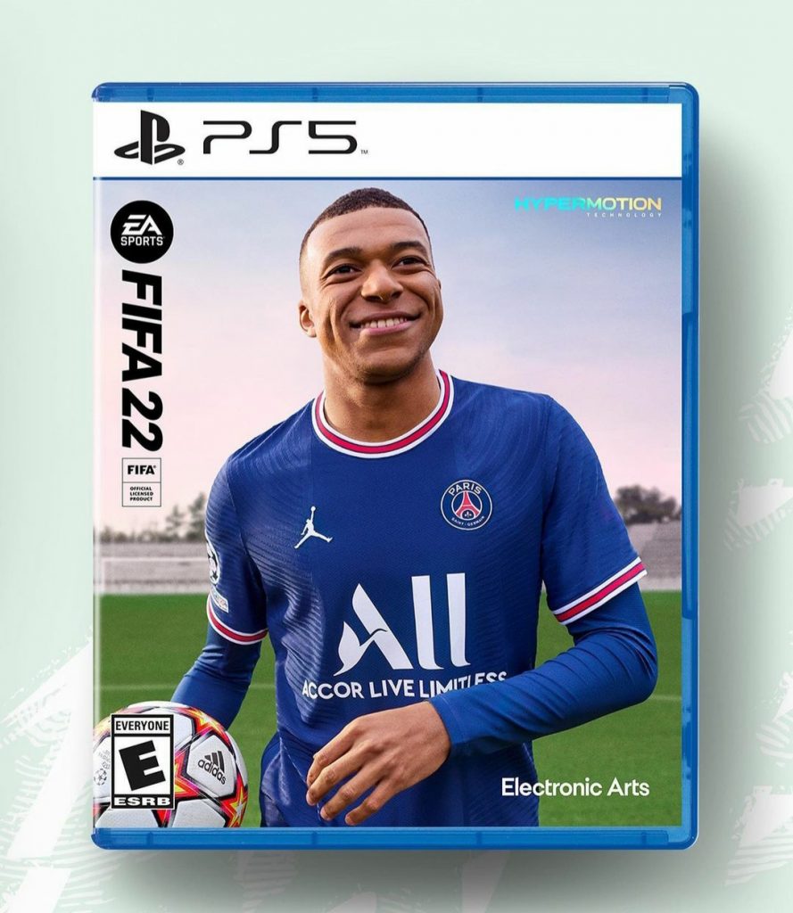 FIFA22 PS5 Cover