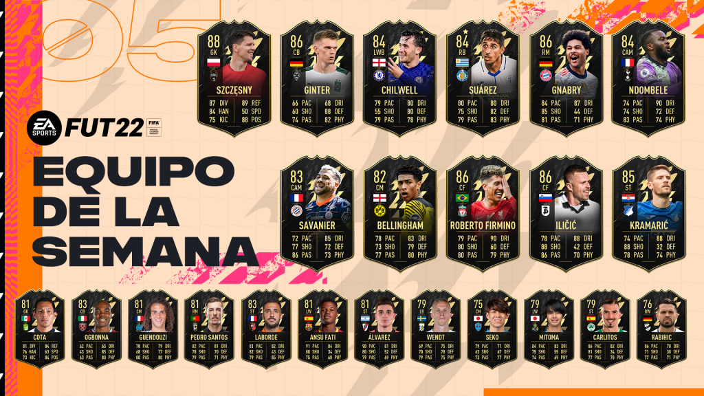 FIFA22 TOTW5