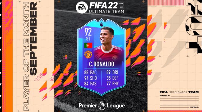 FIFA22 Cristiano - POTM Portada