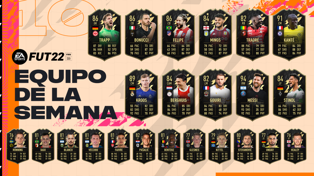 FIFA22 TOTW10