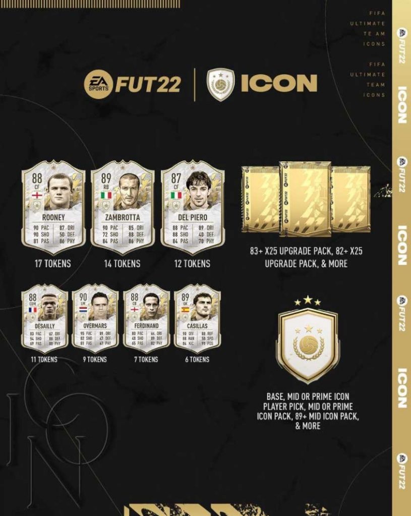 FIFA22 Icon Token Rewards