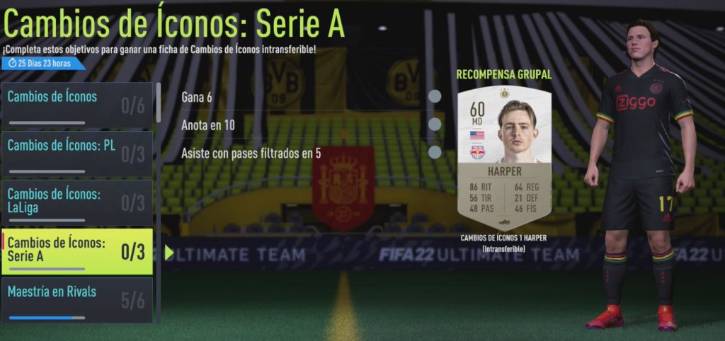 FIFA22 Dec Swaps SerieA