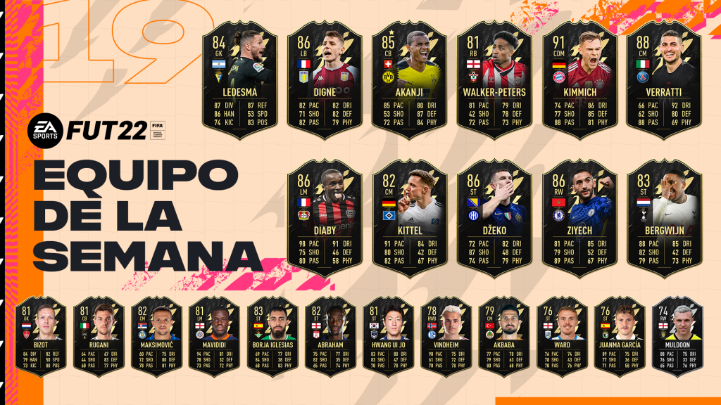 FIFA22 totw 19