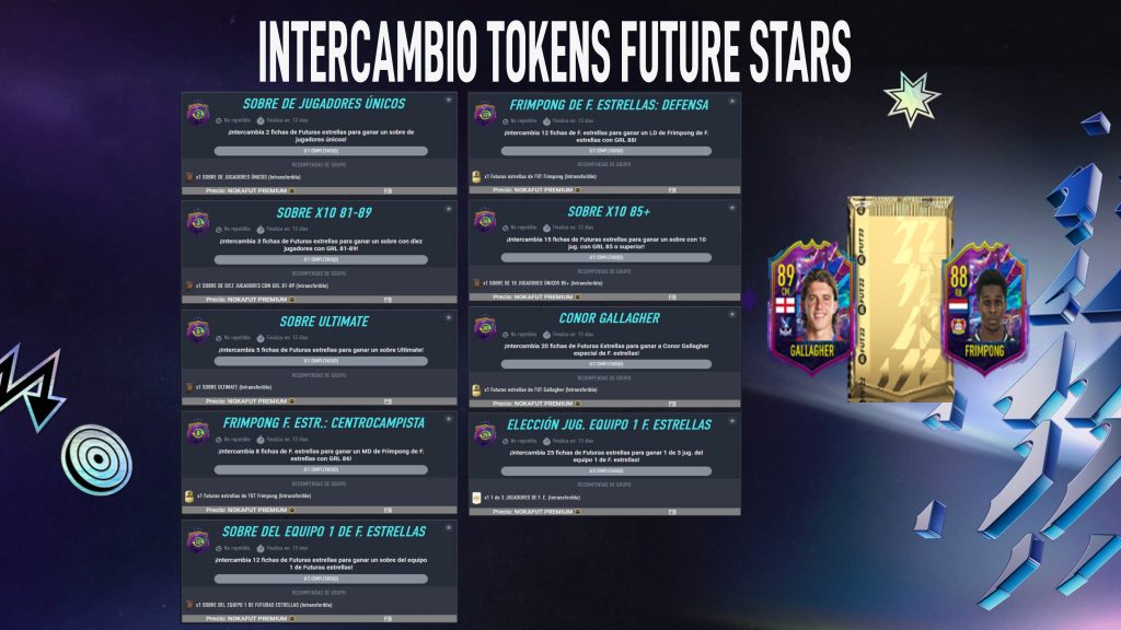 fifa22 intercambios SBC