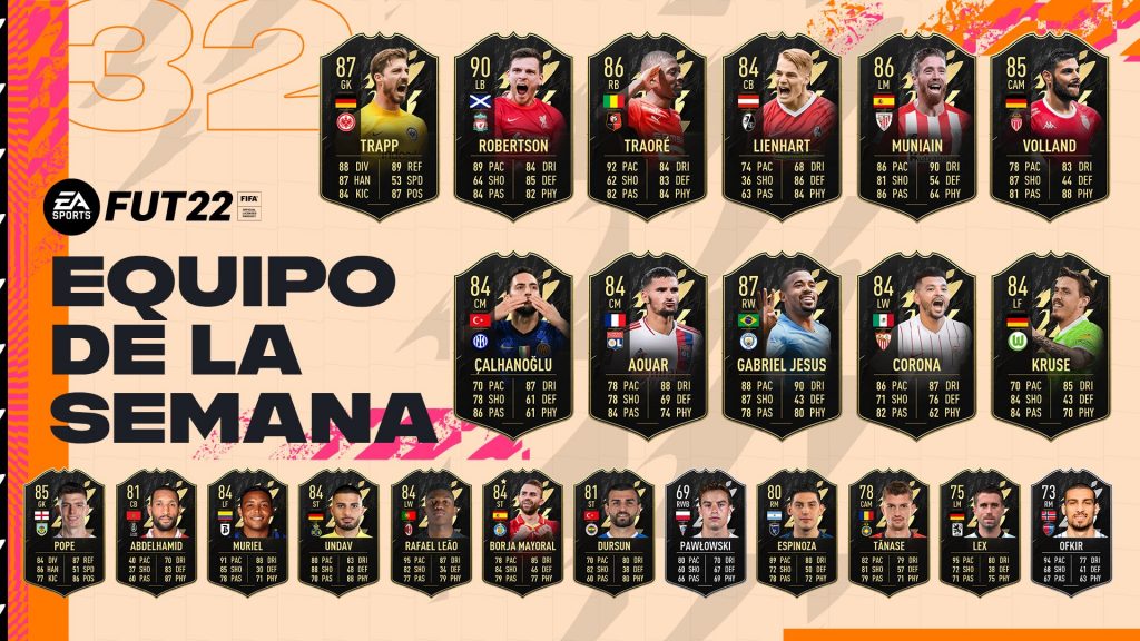 FIFA22 - TOTW32