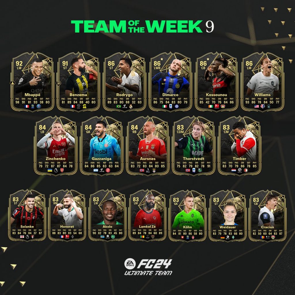 EAFC24 TOTW09