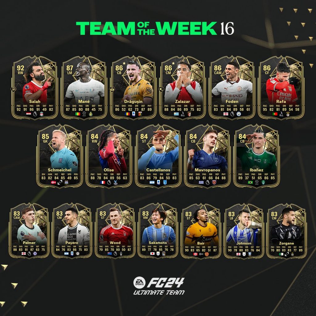 EAFC24 TOTW16