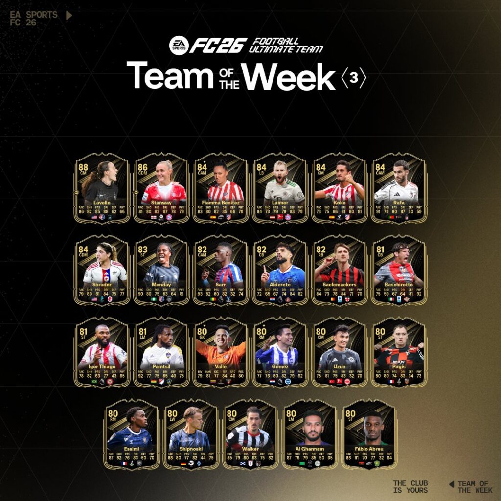 EAFC26 TOTW03
