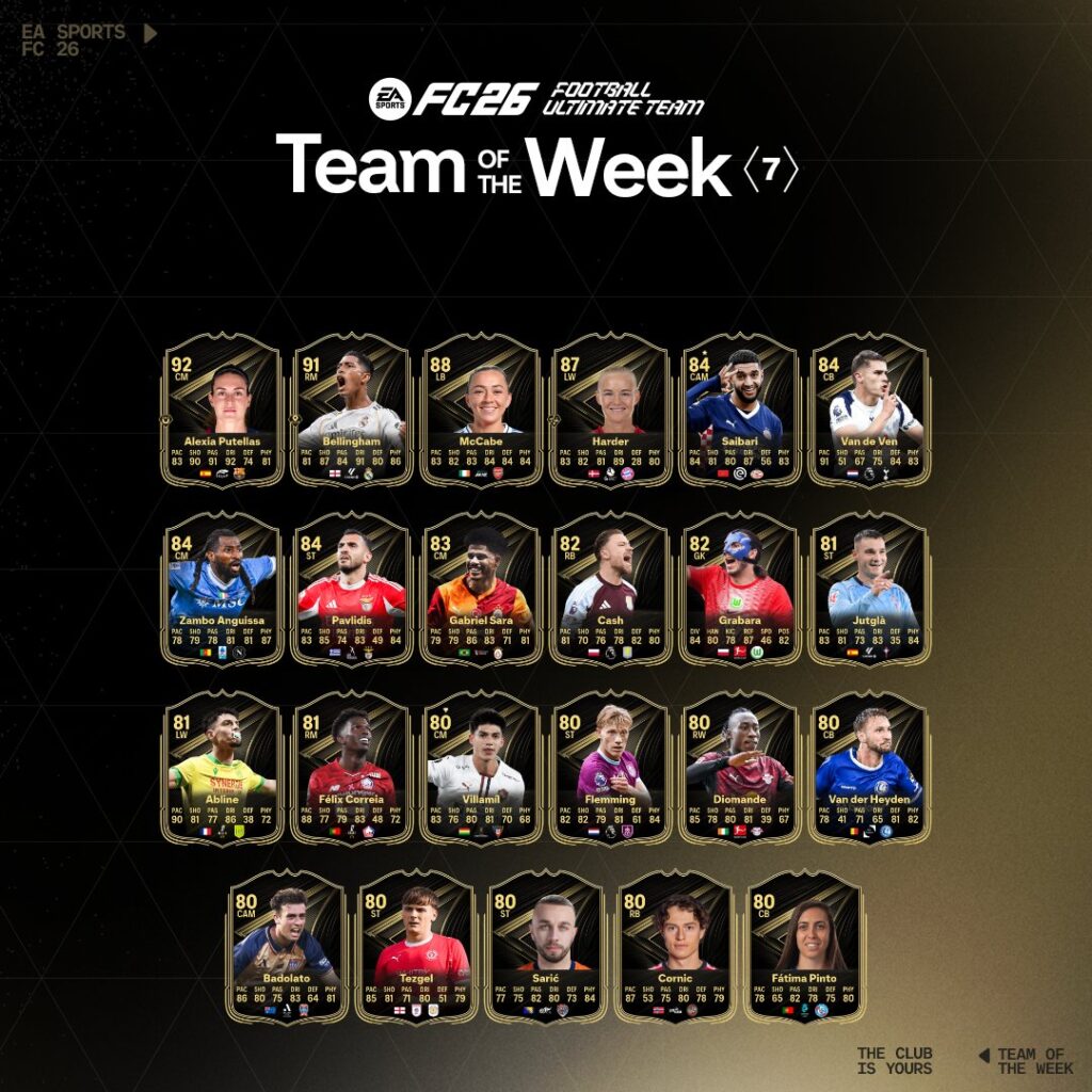 EAFC26 TOTW06